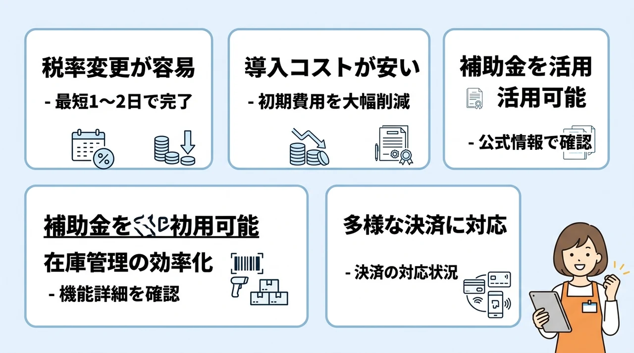 スマレジを導入するメリット5つ